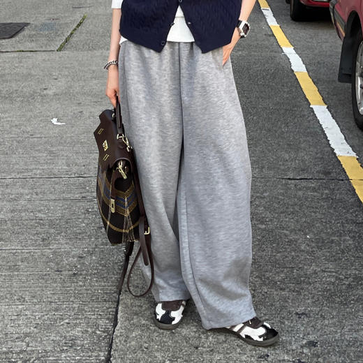 伊泺杉 糯米阔腿休闲裤升级版2.0 云感亲肤 四面高弹 4色可选 商品图4