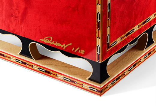 榴红色松赞虎雪茄保湿箱 商品图8