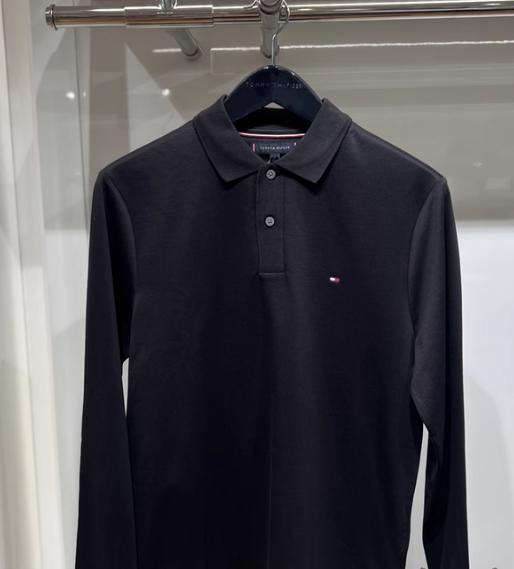 TOMMY男长袖POLO衫MW0MW41503BDS 商品图0