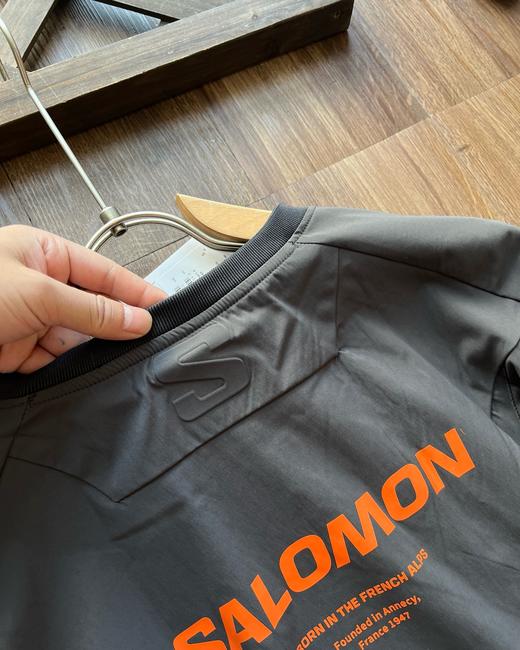 萨洛蒙Slate岩韩国线圆领宽松长袖卫衣 男女同款 商品图5