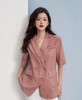 QG10787#天丝亚麻西装外套 商品缩略图0