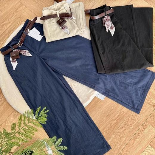 初秋上新！！不挑人谁穿谁瘦！charge直筒腰包拖地裤 商品图1