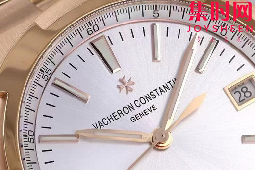 钢表王强势来袭 VC江诗丹顿Overseas PPF纵横四海4500V系列 (表界三大钢王之一) 纵横四海“玫瑰金版”男士腕表 商品图3