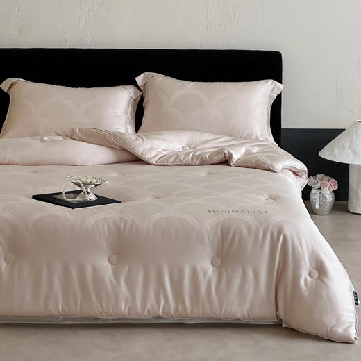 【热卖推荐】自然醒天丝棉大提花系列-雅奢蚕丝蛋白被TD 商品图2