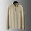【DWP】大依优型大码男士Polo衫翻领长袖T恤秋季新款商务休闲百搭男士加肥加大码男胖子简约舒适气质 商品缩略图8