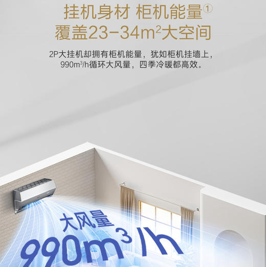 卡萨帝（Casarte）空调 CAS5016BAB（81）U1 商品图4
