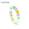 GAONAS 非金属玻璃手链多宝玲珑时尚贵气新中式多彩手链11605SG 商品缩略图1