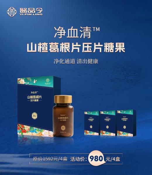 净血清 山楂葛根片压片糖果 /4盒 商品图0