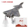 【长春航展、九三阅兵纪念品-新品重磅】特尔博-阅兵系列-歼20S黑色涂装 飞机模型合金仿真战斗机航模歼20S新涂装 商品缩略图1