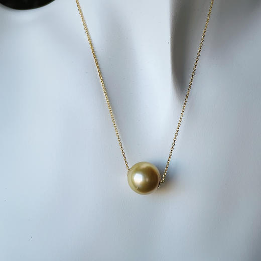 CHIC系列 18K镶金色南洋珍珠 项链 商品图2