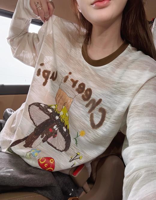 CHE*RUP拔蘑菇小狗长袖T恤 商品图9