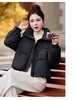 【孤品捡漏】（样衣）羽绒服G90黑色短款90%白鸭绒羽绒服-喜出 商品缩略图2