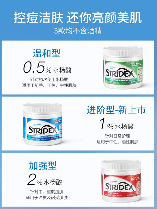 stridex水杨酸棉片 商品图1