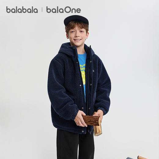巴拉巴拉balaOne儿童棉服女童男童大童外套新款童装2025秋冬保暖 商品图1