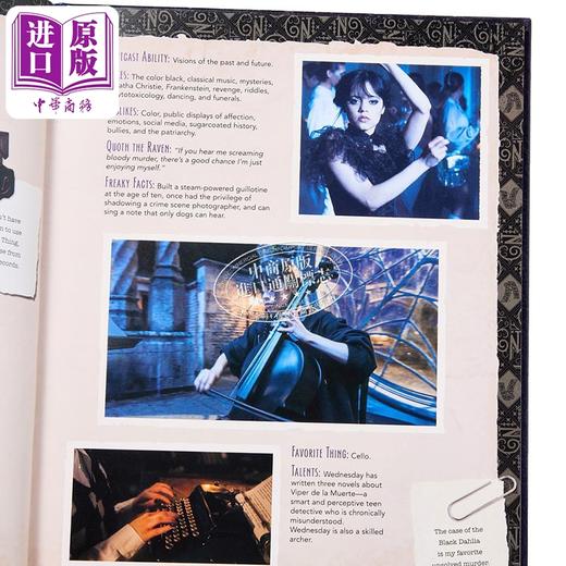 【中商原版】局外人之书 星期三 Book of Outcasts Wednesday 英文原版 Ally Russell 影视设定书 商品图2