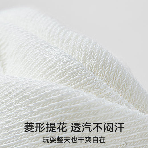 【婴童服配】嫚熙连裤袜子白色宝宝棉袜不吊裆透气女童打底袜 商品图4