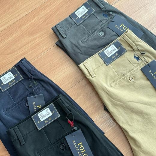 纯原单！拉夫polo刺绣小马标男士商务秋冬加厚款休闲裤 商品图6