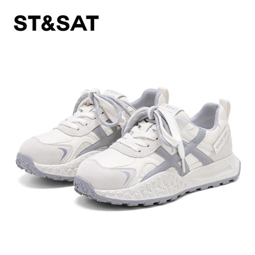 星期六轻软运动风休闲百搭阿甘鞋SSD3112C8Q 商品图8