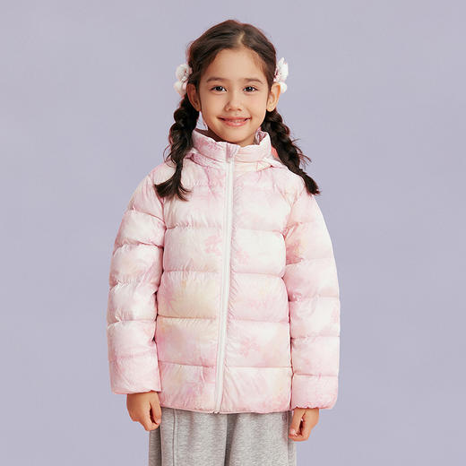 笛莎Deesha观山见女童羽绒服2025冬女童羽绒服 商品图1