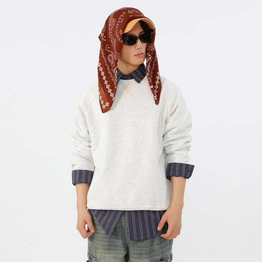 纯色百搭圆领卫衣纪念日百货门店同款164496428 商品图1