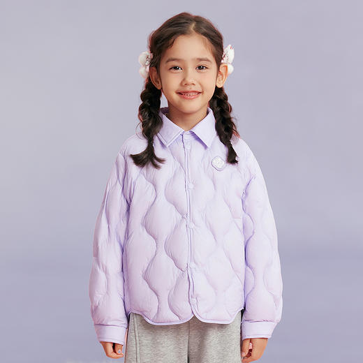 笛莎Deesha观山见女童羽绒服2025冬女童羽绒服 商品图5