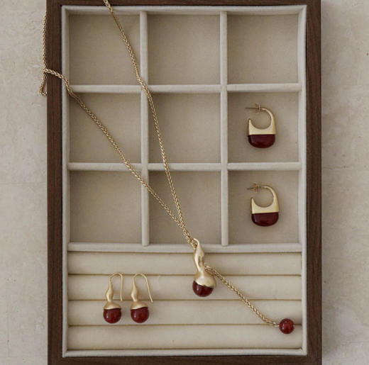 ZAHAR PAISLEY EARRINGS 商品图3