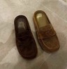 重磅渠道！ 双G勃肯穆勒拖鞋   麂皮拖鞋，一脚蹬穆勒鞋包头拖鞋 商品缩略图0