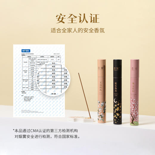 喜薰森林乐章伴手套装礼檀香盒线香家用室内圣诞新年熏节日香礼物 商品图3