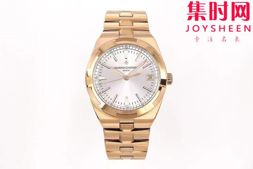 钢表王强势来袭 VC江诗丹顿Overseas PPF纵横四海4500V系列 (表界三大钢王之一) 纵横四海“玫瑰金版”男士腕表 商品图0