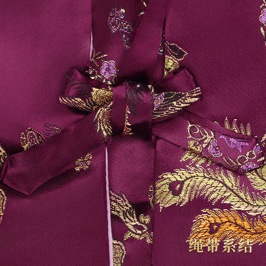 天禄系列-彩凤献福（深咖、绛紫、深红色） 商品图9
