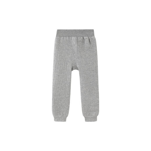 英氏儿童裤子秋冬加绒保暖女童打底裤新款休女童裤子毛织防寒长裤 商品图4