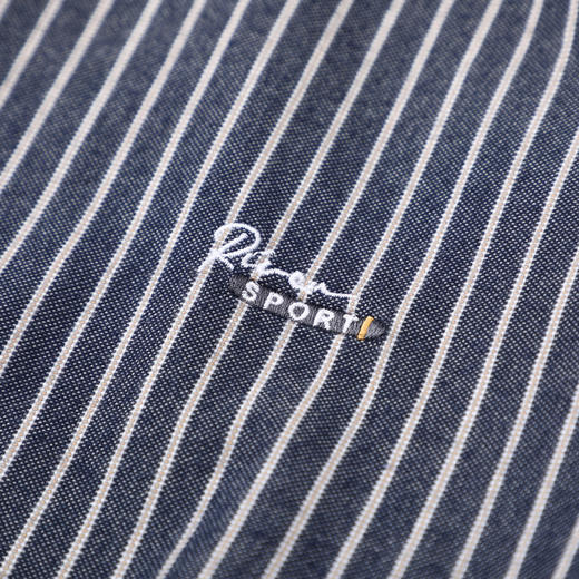 【100%棉】【DG】大依优型大码男装加肥大码男装全棉长袖衬衫纯棉上衣服胖子时尚休闲竖条 商品图3