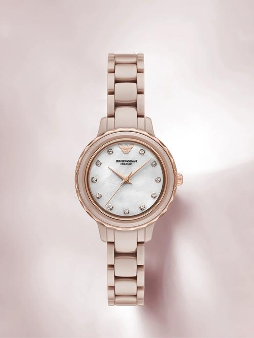 E ARMANI 手表女  AR70018-F .【不退不换，介意勿拍】 商品图0