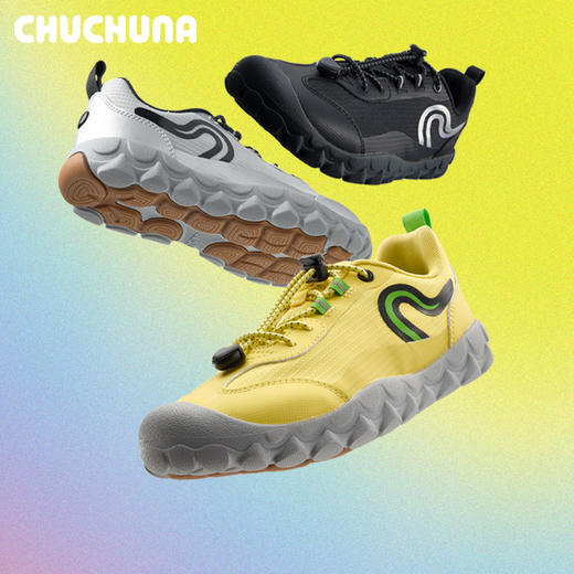 【福利款】CHUCHUNA丘丘纳童鞋新款轻便赤足薄底运动鞋【团购】 商品图0