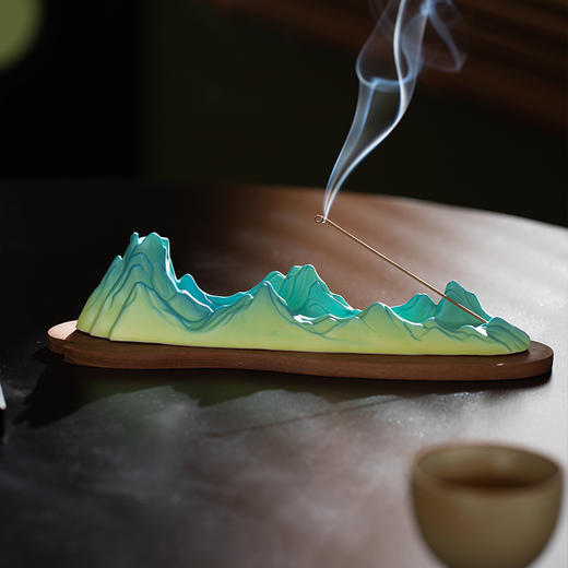 热卖！青烟袅袅！上新了故宫·千里江山熏香套装 礼盒赠手提礼袋 商品图11