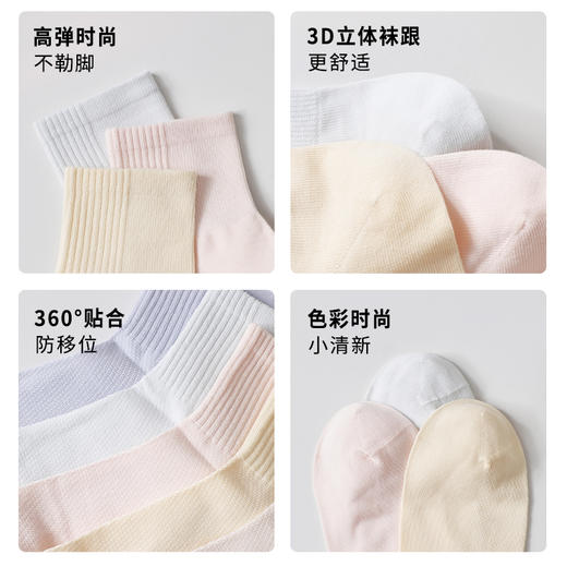 抵羊 女袜 一包（5双装） 商品图4