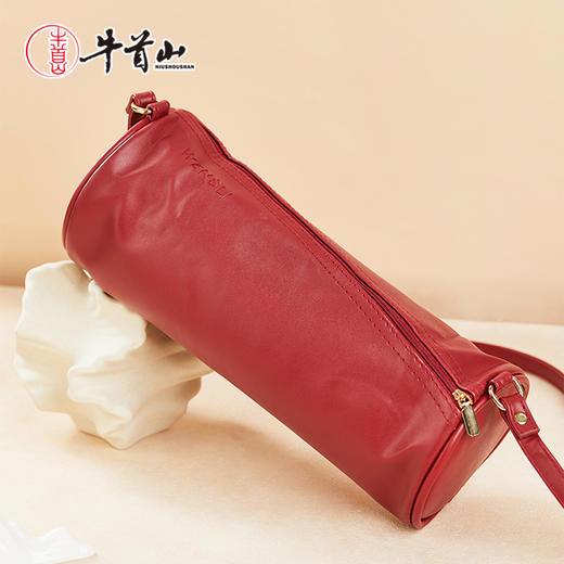 牛首山文创颂福小被可收纳腰枕颈枕桑蚕丝盖被小披肩 商品图2