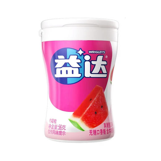 益达奔涌西瓜40粒-2024版56g*6 VFT(6923450657638) 商品图1