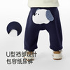 英氏儿童裤子秋冬保暖男宝屁屁裤小童外出防寒束脚裤加绒女宝裤子 商品缩略图1