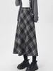 【孤品捡漏】G113灰色格子伞裙半身裙-喜出 商品缩略图1