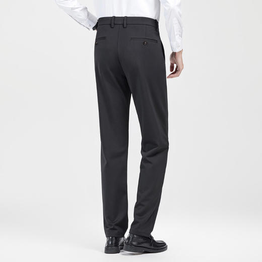 【含绵羊毛 加绒保暖】罗蒙男士秋冬直筒休闲裤加绒加厚保暖男商务通勤百搭西裤 商品图2