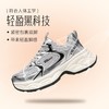 【增高5cm】ZHR厚底银色老爹鞋2025小个子运动鞋网面透气休闲女鞋 商品缩略图4