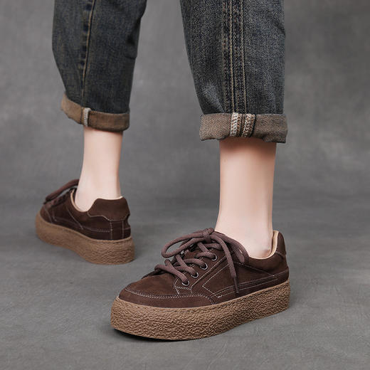 FR 85028休闲运动鞋厚底复古板鞋增高 商品图3