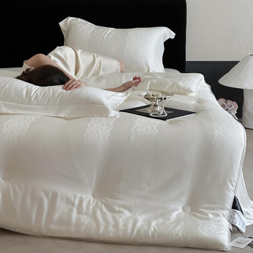 自然醒天丝棉大提花系列-80至臻大豆被TD 商品图0
