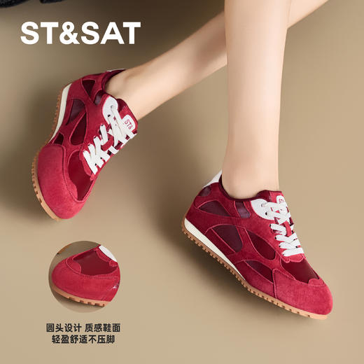 星期六舒适百搭型轻便阿甘鞋SSD3112WLM 商品图5