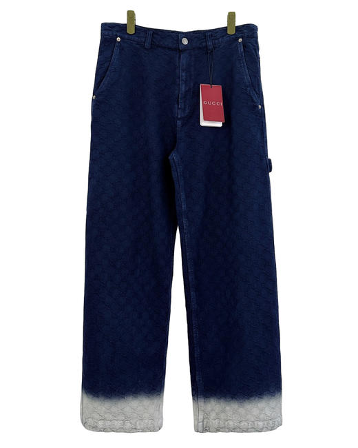 男款渐变提花牛仔裤 可配套装012 商品图0