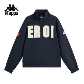 Kappa运动卫衣男2025新款秋季宽松休闲针织套头衫女士K0FY2WT10