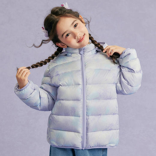 笛莎Deesha观山见女童羽绒服2025冬女童羽绒服 商品图5