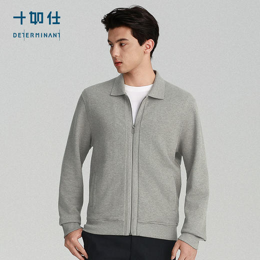 秋冬针织牦牛绒保暖夹克外套-OW02-02 商品图1