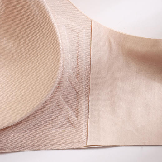 无痕蚕丝小V领裸感文胸 蚕丝里杯 无缝贴合 软撑V领 商品图6